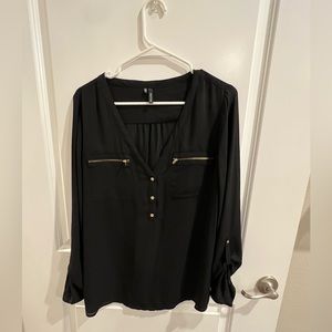 Women’s black blouse